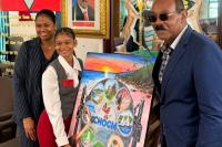 Cabinet Supports Young Antiguan Artist as Part of CHOGM 2026 Outreach Efforts