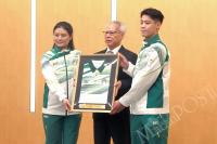 Local sports delegation receives MSAR flag ahead of Asian Games, Asian Para Games