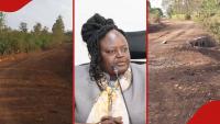 Kenyans disappointed as Homa Bay MP Joyce Atieno celebrates murram road upgrade: "Is this better?"
