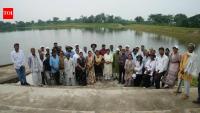 Ethiopian team visits Jhansi to study ICRISAT’s water, land mgmt initiatives