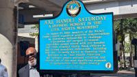 66 years after Ax Handle Saturday, Civil Rights Trail marker unveiled in downtown Jacksonville
