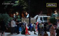 Protests against the "Georgian Dream" continue in Tbilisi for the 638th consecutive day.