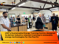 USP opens landmark sustainable energy training centre for the Pacific