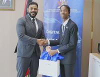 Minister Smith Lauds Trinity East Teen’s Tech Solution For Market Vendors