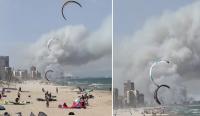 El Saler, Valencia city, evacuated and beaches shut as forest fire spreads through Albufera park