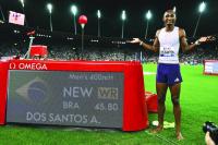 Dos Santos, Russell set world records in 'crazy' Zurich Diamond League