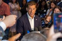 Alexi Giannoulias says he won’t raise property taxes if elected Chicago mayor