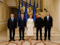 Moldovan PM makes statements after discussions with presidents of Romania, Ukraine
