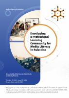 A media literacy initiative in the West Bank advances critical thinking for an AI world