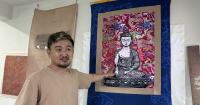 Stateless refugee to hold rare solo exhibition in Tokyo featuring Tibetan art