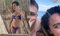 Georgia May Foote reveals she's in a relationship with music producer LiTek as she shares smitten snap after her split from husband Kris Evans