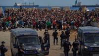 Clashes in Spain's Ceuta month after mass migrant influx, residents try to block Red Cross aid
