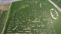 This New Jersey Farm Planned Their Dolly Parton-Themed Corn Maze Back in February