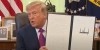 U.S. President Trump Signs Executive Order Renaming Lake Ontario ‘Lake America’