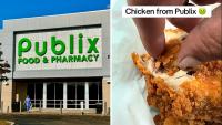 A Man Bit Into Fried Chicken From a Florida Publix, then He Took a Closer Look Inside: ‘I’m Pretty Sure That’s Blood in There’