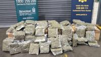 Two men arrested after €1.6m worth of cannabis seized in Louth as part of cross-border operation