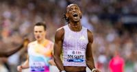 Brazil’s dos Santos breaks men’s 400-meter hurdles world record