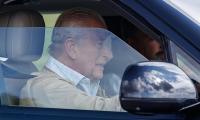 King Charles is pictured for the first time since Prince Harry returned to Britain as His Majesty spends summer at Balmoral