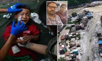 Nepal flood devastation deepens as 39 Australians are now reported missing and death toll climbs to 389 - amid fears of 'second tsunami' and horror stories of patients 'asphyxiated by mud'