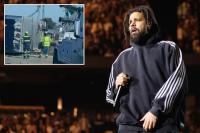 J. Cole’s tour hit by tragedy as crew member killed in fiery California crash