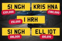 UK’s most expensive number plates spelling out names revealed with priciest fetching over £200k – have you spotted any?