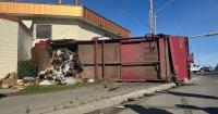 Municipal garbage truck driver injured in Midtown Anchorage collision, officials say