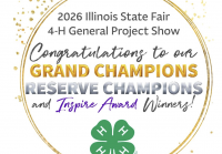 DeWitt, Macon and Piatt County 4-H Members Earn Top Honors at Illinois State Fair