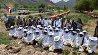 Launch of Project to Empower 75 Families in Beekeeping, Honey Production, & Marketing in Wasab Al-Safil District