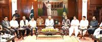 Sindh Governor meets owners of restaurants honoured at Sindh Food Awards 2026