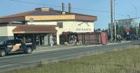 Investigation underway after truck crashes into Anchorage appliance store