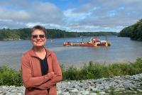 How 9,400 tons of sand is being used to combat industrial pollution in a Penobscot River cove 