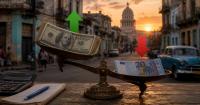 This is how the informal market in Cuba concludes: the dollar rises and the euro falls at the end of the day