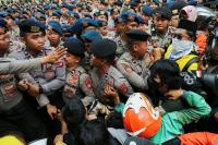 Transport disrupted in Indonesia's capital after unrest following protest