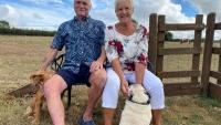 Farmer thanks medics who saved his life