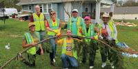 Nonprofit helps KCK  clean up after severe storms