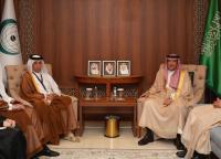 Al Muraikhi participates in OIC FMs meeting; meets Saudi deputy FM