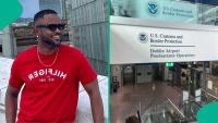 Nigerian traveller shares unusual immigration process he completed before flying to US