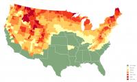 Week-by-week maps show when 2026 fall foliage will peak in New Hampshire