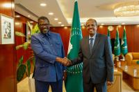 AU Commission chairperson and The Gambia’s defence minister discuss situation in Sahel