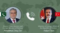 Dar discusses regional developments with Turkish, Saudi FMs