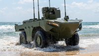 Turkish firm develops unmanned amphibious vehicle for MUM-T ops