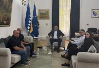 BiH FM met with Representatives of the Srebrenica Memorial Center