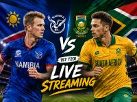 NAM vs SA, 1st T20I LIVE Streaming: When and Where to Watch Tri-Series Match LIVE in India on TV, Laptop, Tab