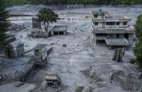 China says flash flood disaster caused by high-altitude glacier collapse in Nepal