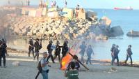 Spain: Clashes erupt in Ceuta as anti-migrant protesters confront police