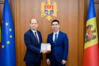 MINISTRY OF FOREIGN AFFAIRS OF MOLDOVA RECOGNIZED THE ACTIVITIES OF THE TURKISH AMBASSADOR WITH A MEDAL “FOR DIPLOMATIC MERIT”