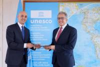Azerbaijan's new UNESCO Envoy presents credentials to Director-General [PHOTOS]