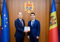 Turkish Ambassador to Chișinău awarded by Foreign Minister at end of term
