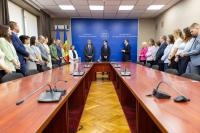 New economy minister of Moldova introduced to team of competent ministry