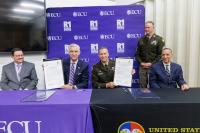Army innovation moves into operational use under ECU-Army Reserve agreement